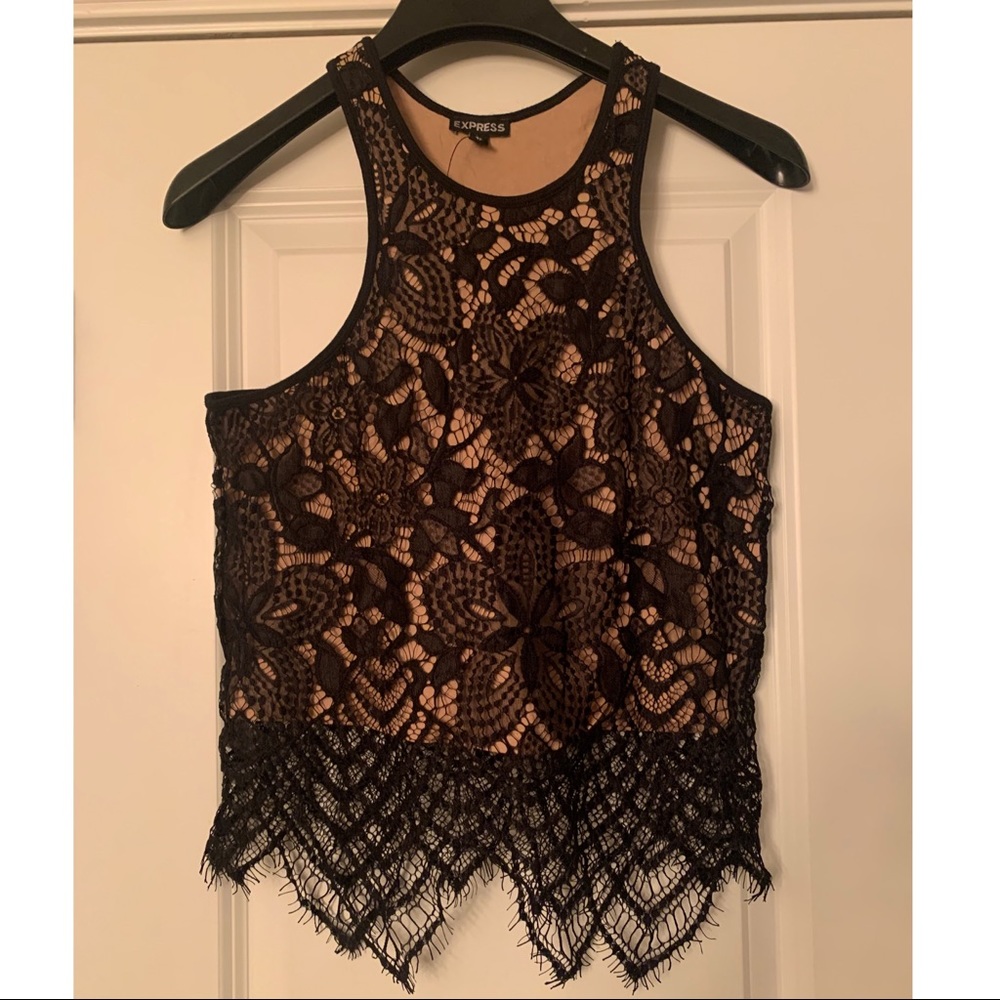 Lace Tank Top from Express